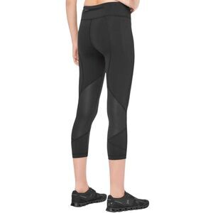 LULULEMON ATHLETICA Pace Rival Crop 'Full On Luxtreme 22' Black Size 4